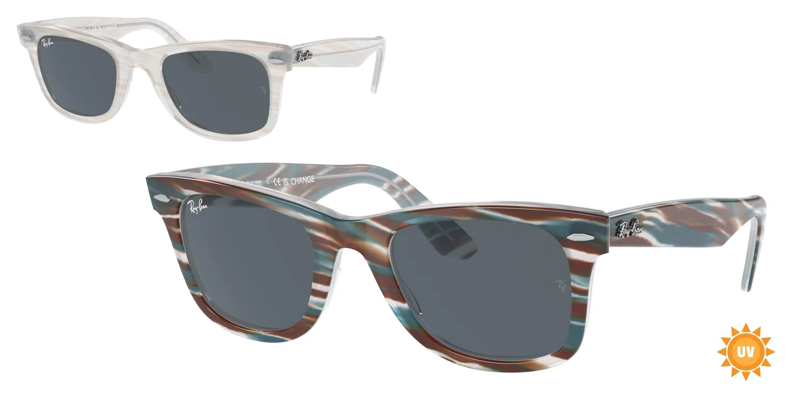 Ray-Ban Wayfarer 2140F Sunglasses - view 81